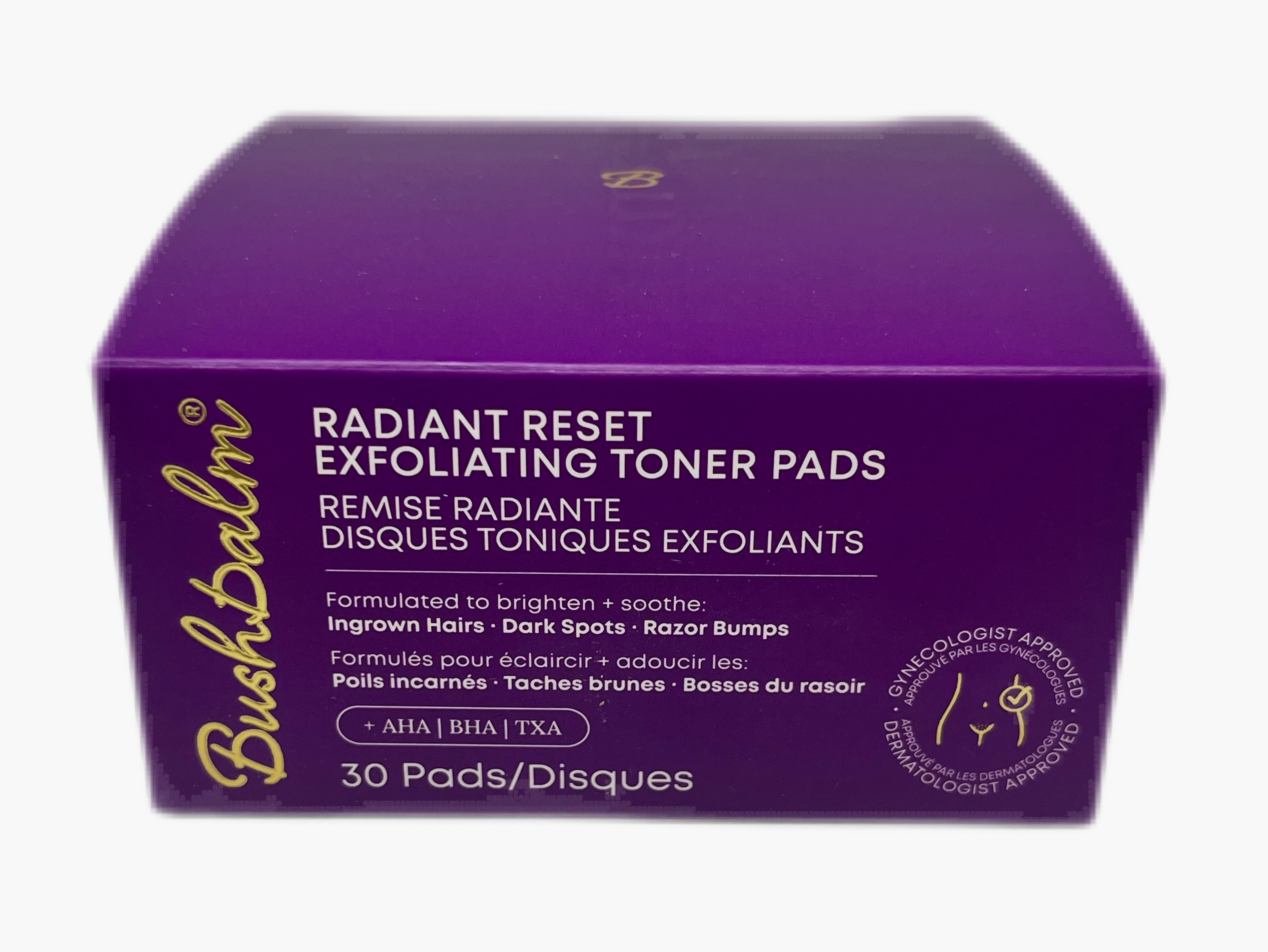Bushbalm Radiant Reset Exfoliating Toner Pads